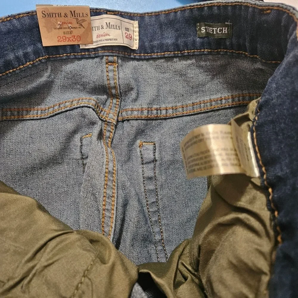 Smith & Mills Jeans For Men Size 28x30
